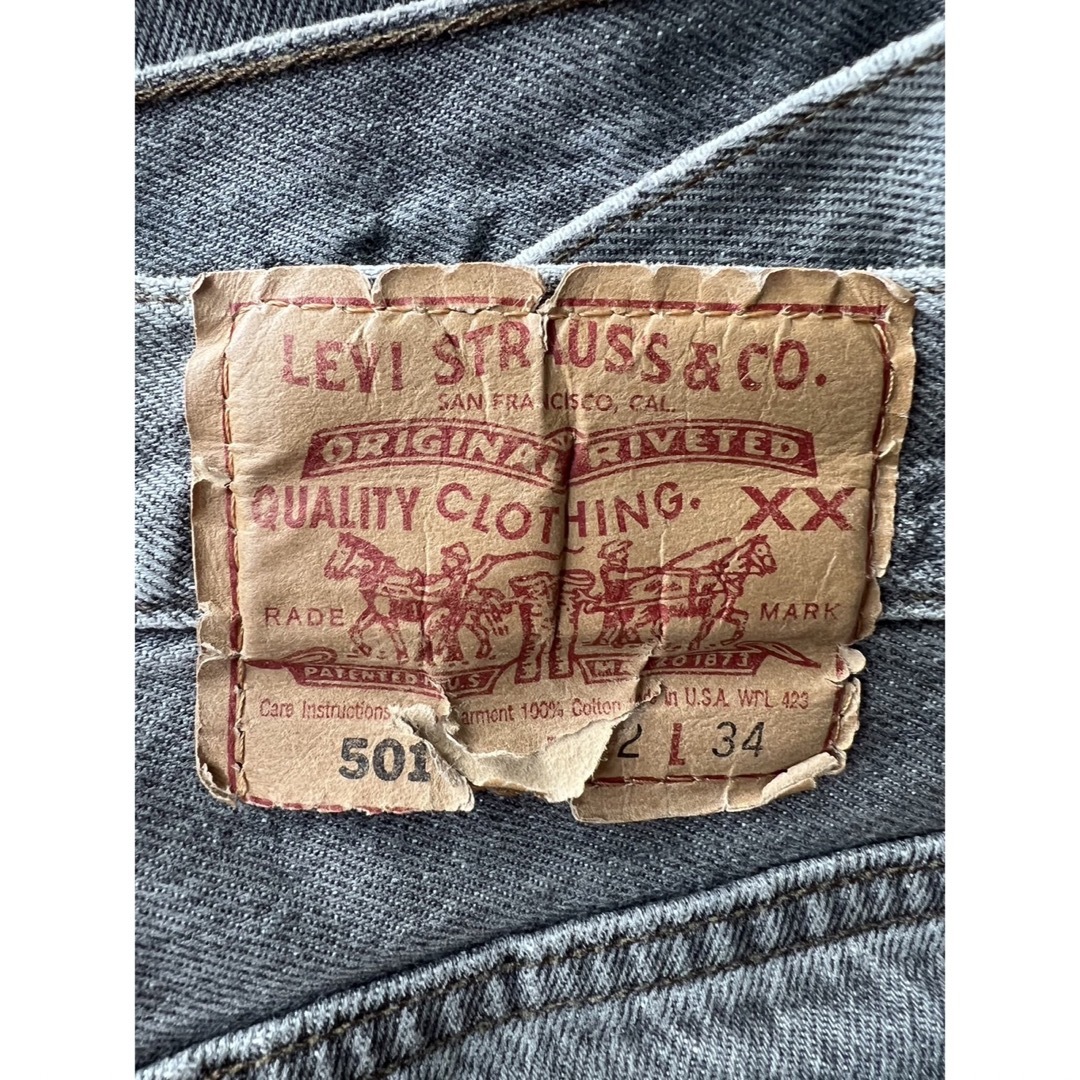 Levi's リーバイス 501-0658 ブラック　メンズ