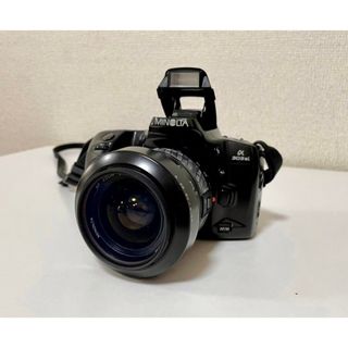 コニカミノルタ(KONICA MINOLTA)のMINOLTA α303si  一眼レフ フィルムカメラ レンズ2個付き 説明書(フィルムカメラ)