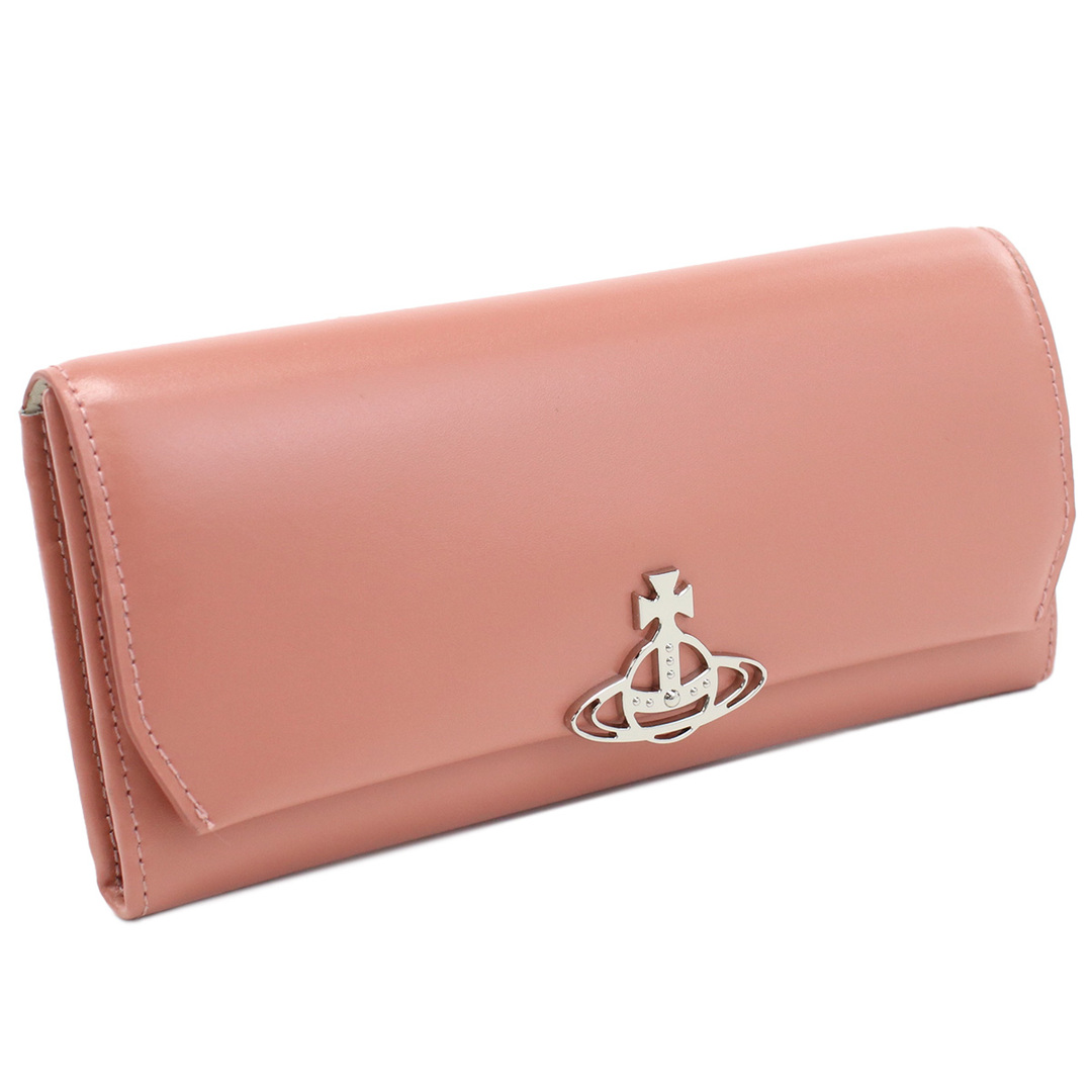 Vivienne Westwood ヴィヴィアン・ウエストウッド 51040068 長財布三折小銭入付き/レザー PINK ピンク系 レディース 3