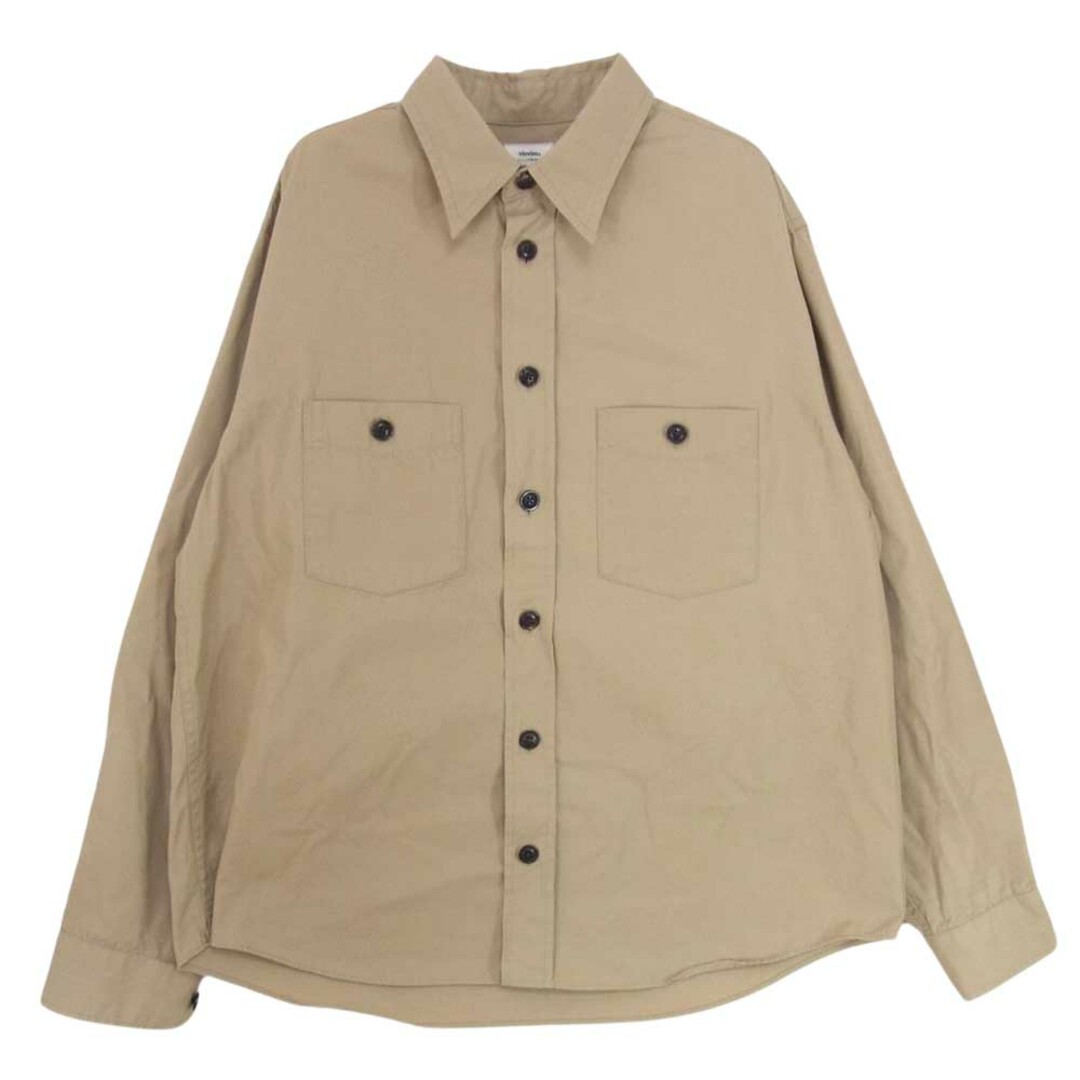 VISVIM ビズビム 19AW 0119205011022 USM ALBACORE SHIRT L/S コットン