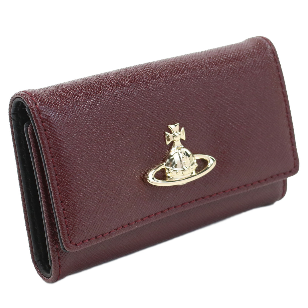 Vivienne Westwood ヴィヴィアン・ウエストウッド 51020001 4連キーケース/レザー BURGUNDY ボルドー ユニセックス