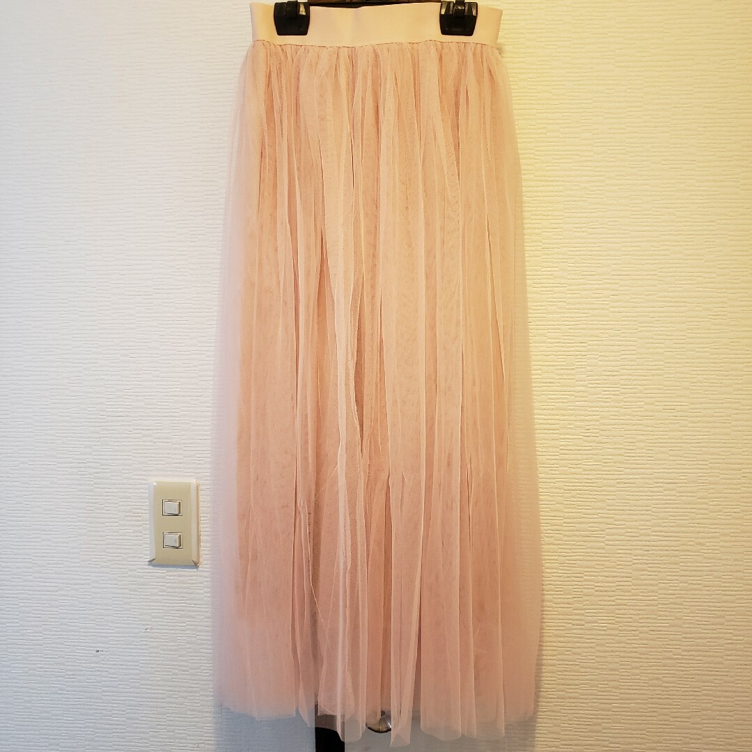 ふんわりチュールスカート【新品】 レディースのスカート(ロングスカート)の商品写真