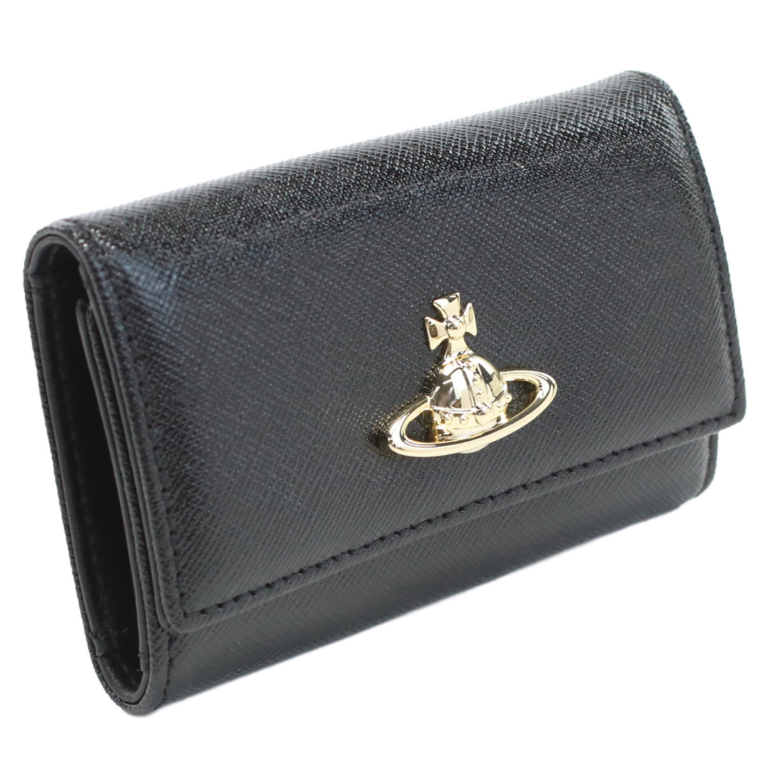 Vivienne Westwood ヴィヴィアン・ウエストウッド 51020001 4連キーケース/レザー BLACK ブラック ユニセックス