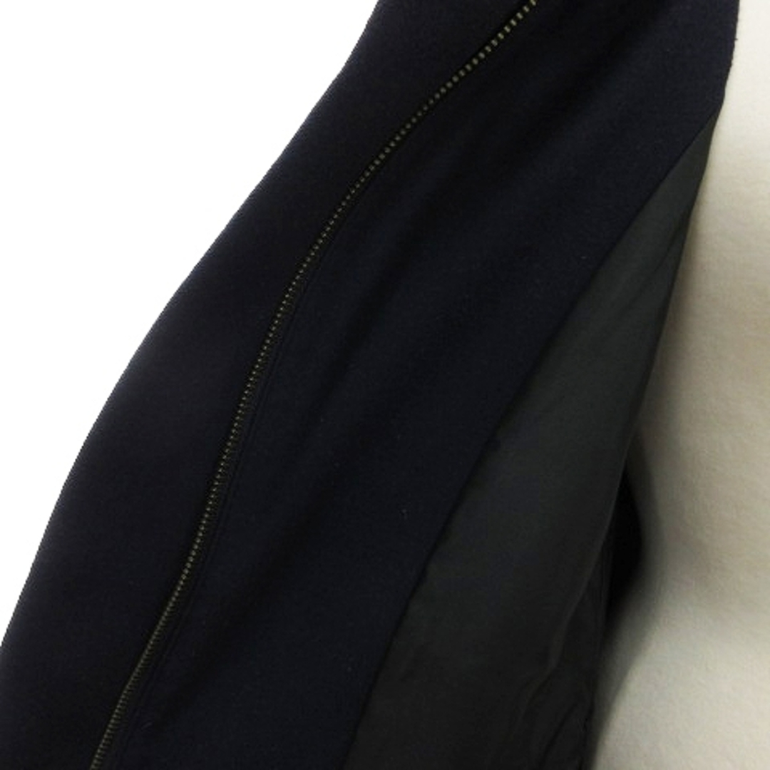DES PRES(デプレ)のデプレ トゥモローランド コート アウター フード ジップアップ 無地 紺 36 レディースのジャケット/アウター(その他)の商品写真