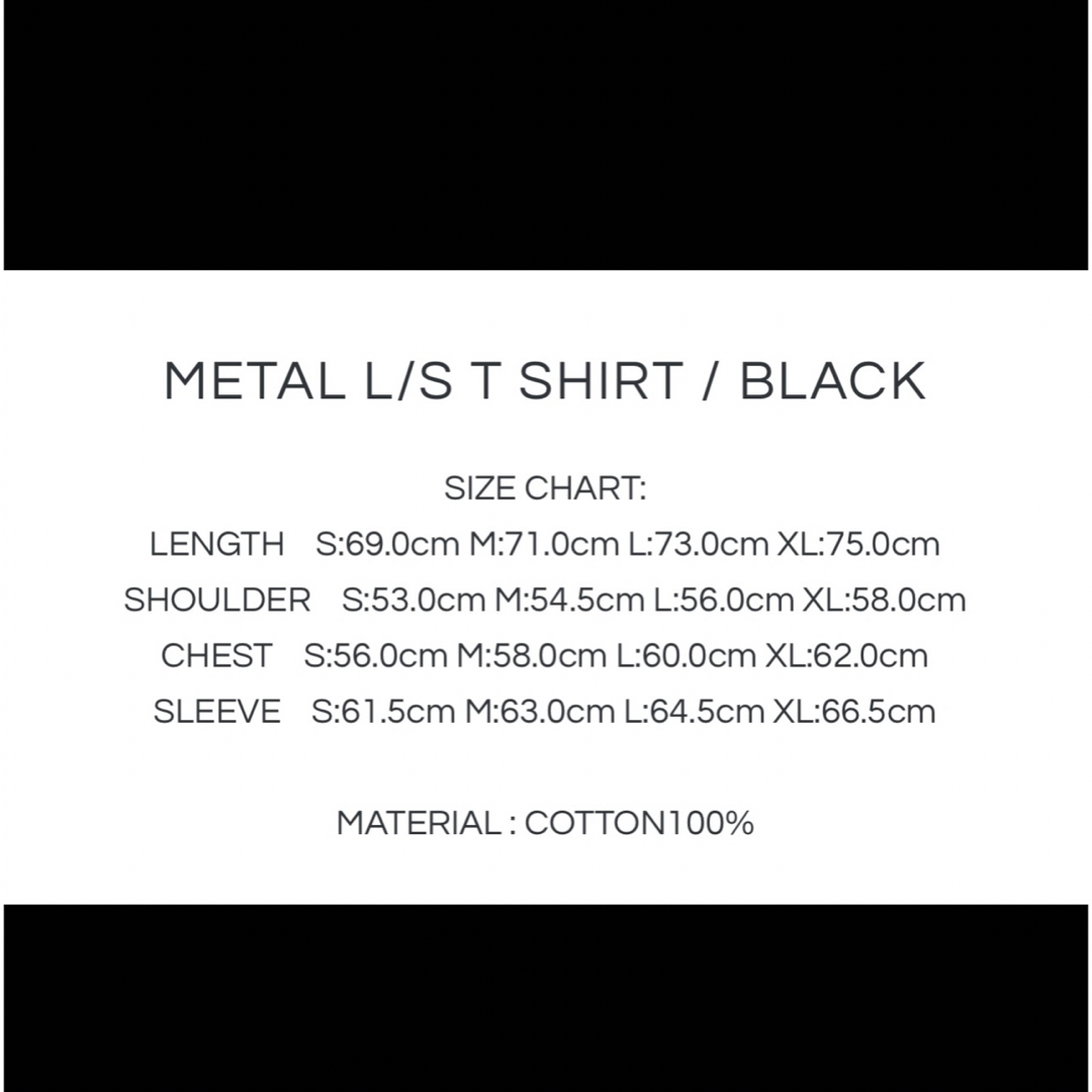 WIND AND SEA Metal L/S T Shirt \