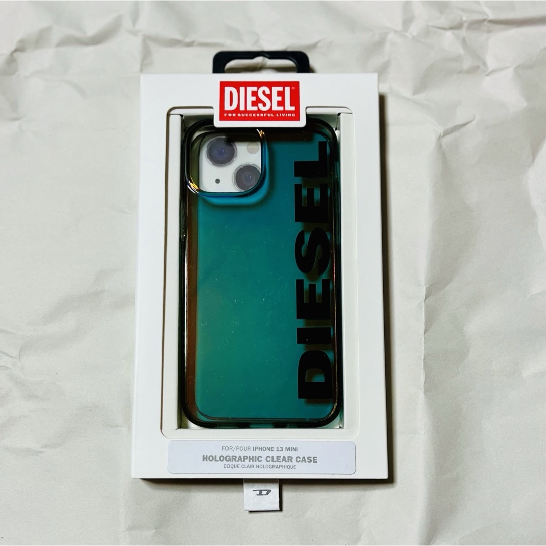 DIESEL ホログラフィック クリアケース iPhone 13 mini