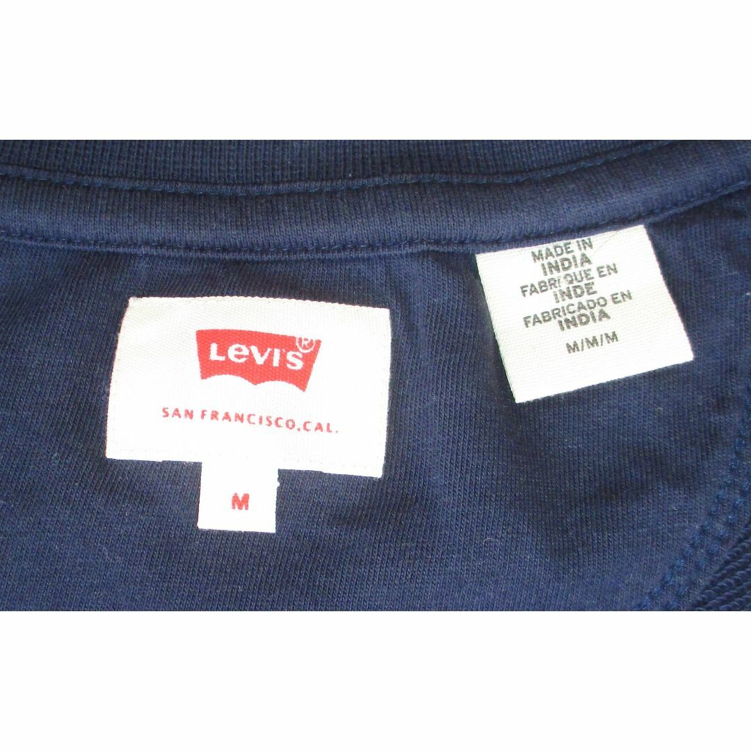Levi's(リーバイス)のリーバイス　Levi's　ロゴ　スウェット　トレーナー　メンズM　ネイビー　紺色 メンズのトップス(スウェット)の商品写真