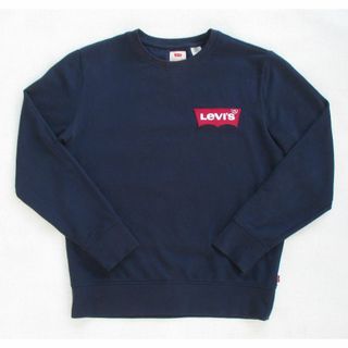 リーバイス(Levi's)のリーバイス　Levi's　ロゴ　スウェット　トレーナー　メンズM　ネイビー　紺色(スウェット)