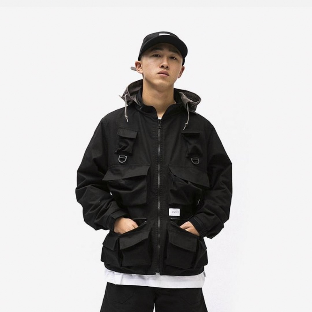 W)taps - 19ss Wtaps Modular Jacket BLACKの通販 by プリーム｜ダブル