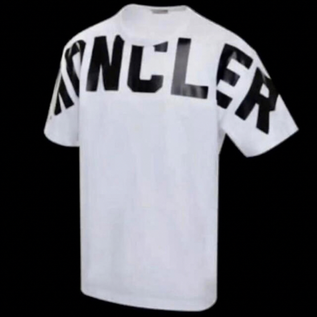 MONCLER(モンクレール)の★定価42,900円★MONCLER ロゴ Tシャツ Ｓ　ホワイト モンクレール メンズのトップス(Tシャツ/カットソー(半袖/袖なし))の商品写真