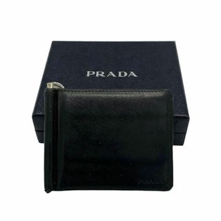 プラダ(PRADA)の⭐️良品⭐️ プラダ サフィアーノ レザー マネークリップ 二つ折り財布(折り財布)