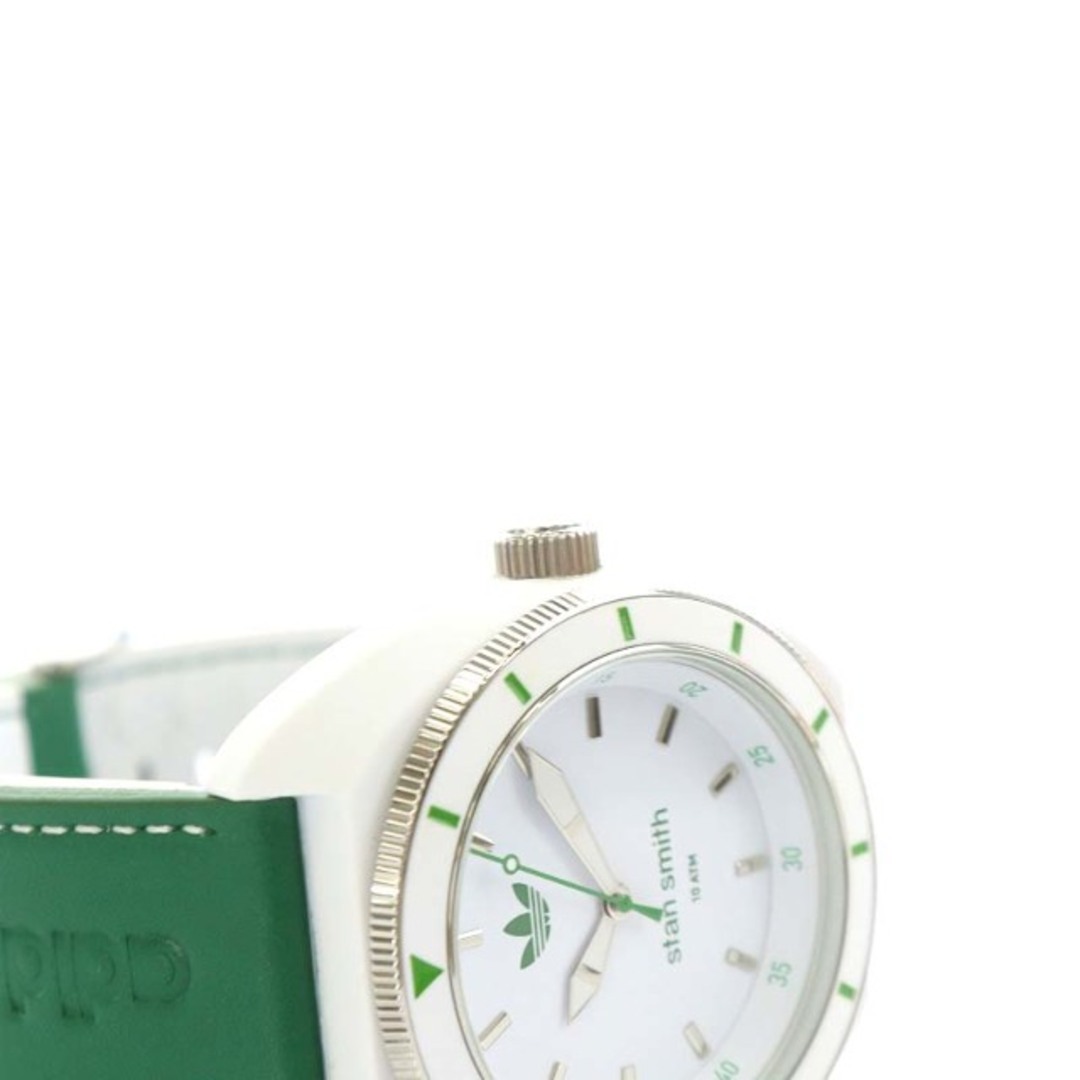 adidas(アディダス)のadidas Stan Smith 腕時計 アナログ 白 緑 ADH9086 メンズの時計(腕時計(アナログ))の商品写真