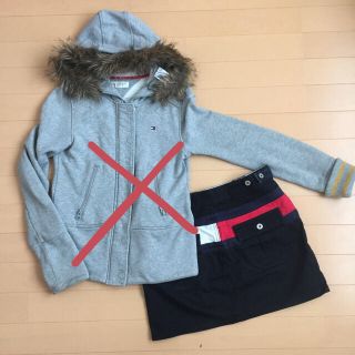 トミーガール(tommy girl)のひなたママ様専用　トミーガール ブラックスカート(ミニスカート)