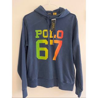 ポロラルフローレン(POLO RALPH LAUREN)のPOLO ラルフローレン　67 パーカー　スウェット　米国購入　新品(パーカー)