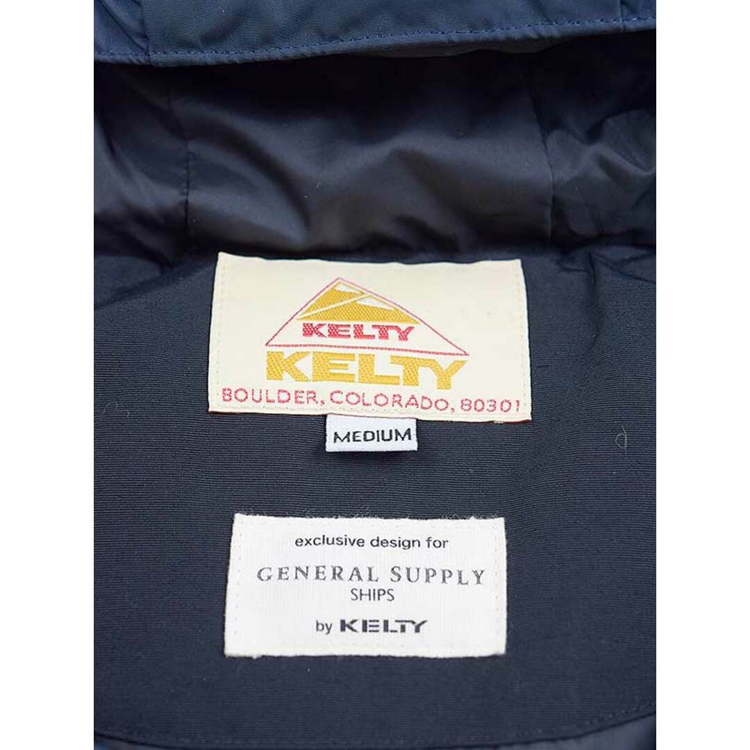 KELTY(ケルティ)のKELTY ケルティ SHIPS 別注 GENERAL SUPPLY ダウンジャケット ネイビー M メンズのジャケット/アウター(ダウンジャケット)の商品写真