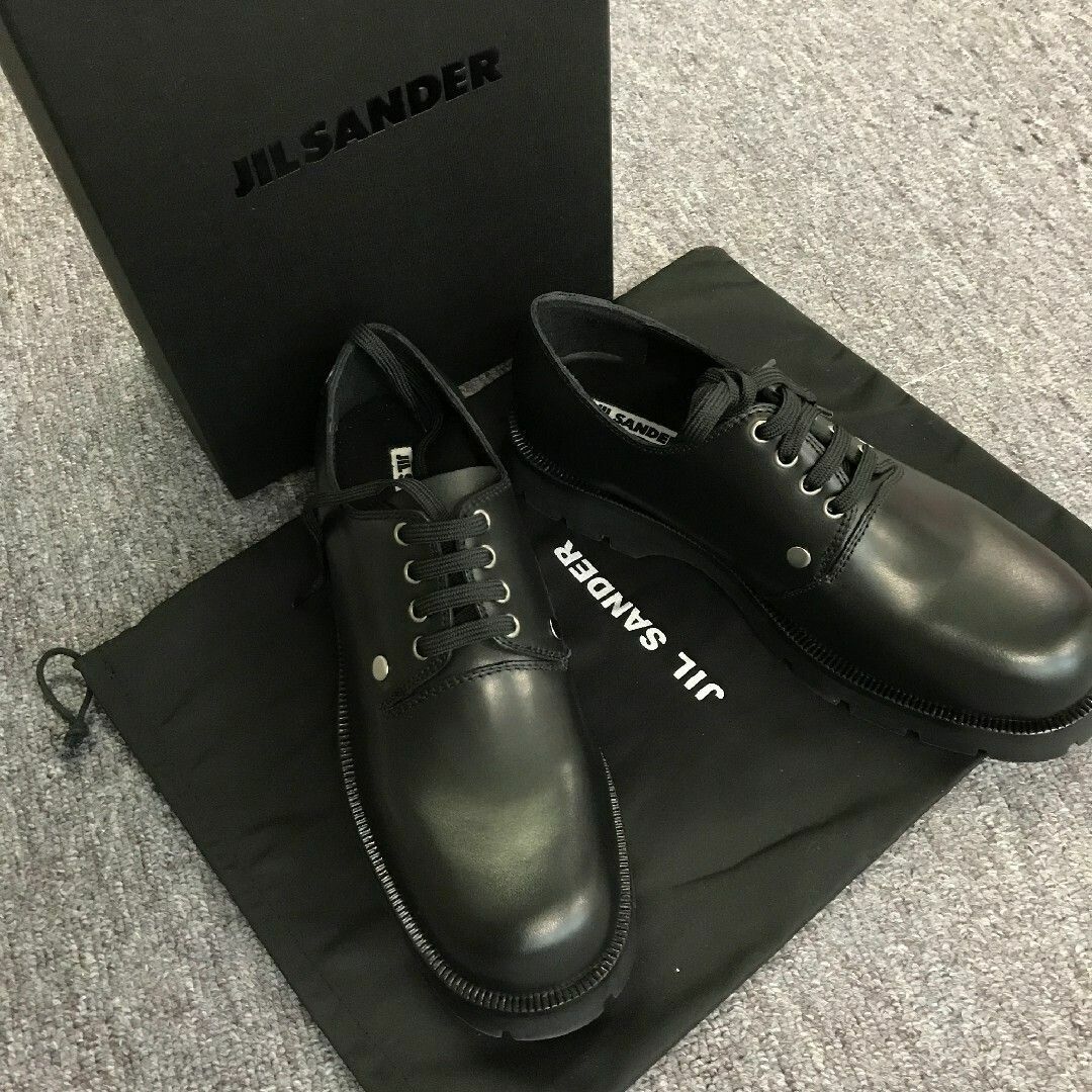 JIL SANDER Stud Derby Shoes ダービー 41