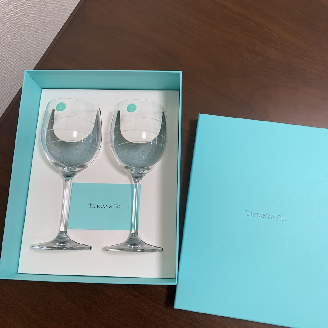 Tiffany ティファニー　カデンツ　ワイングラス　セット　ペア