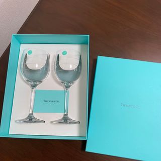 ティファニー(Tiffany & Co.)のTiffany ティファニー　カデンツ　ワイングラス　セット　ペア(グラス/カップ)