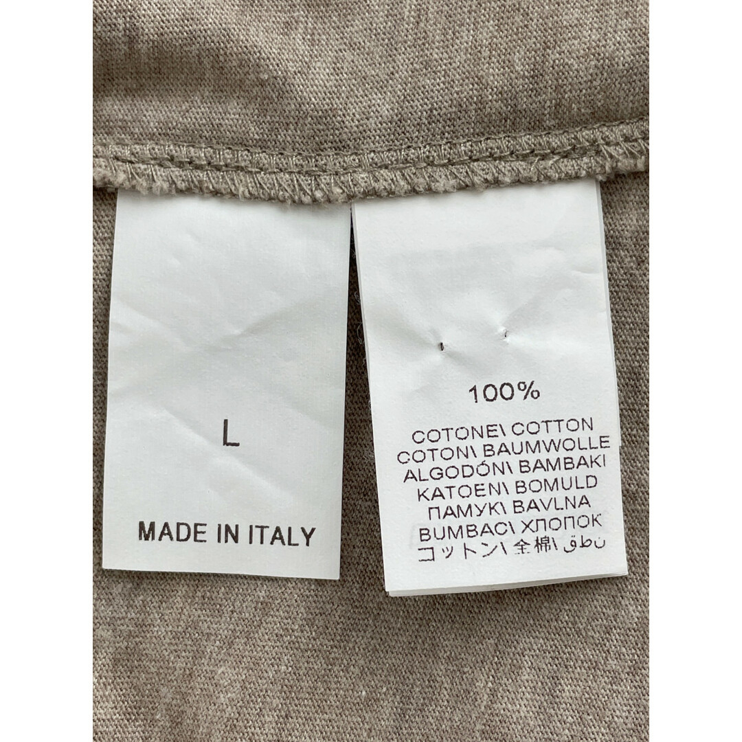 BRUNELLO CUCINELLI(ブルネロクチネリ)のブルネロクチネリ ブラウンベージュ レイヤード ジャージTシャツ L メンズのトップス(その他)の商品写真