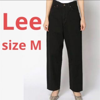 リー(Lee)の新品 Lee ハイウエスト ワイドパンツ カウガールパンツ ページボーイ M(デニム/ジーンズ)