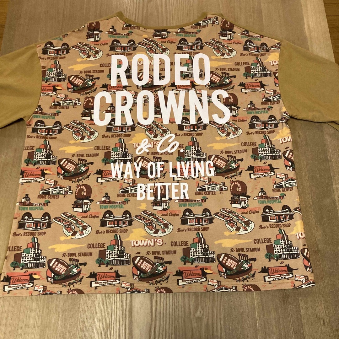 RODEO CROWNS(ロデオクラウンズ)のほぼ未使用♡ロデオクラウンズ♡Tシャツ レディースのトップス(Tシャツ(半袖/袖なし))の商品写真