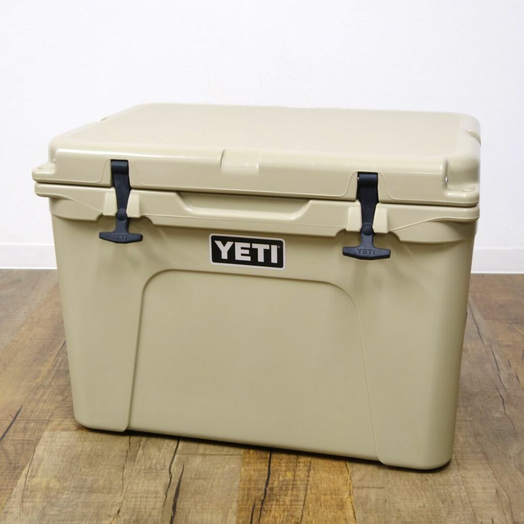 美品 廃盤 希少 イエティ YETI TUNDRA 50 タンドラ50 タンカラー カゴ付き 41.6L クーラーボックス 保冷 キャンプ アウトドア実寸サイズ