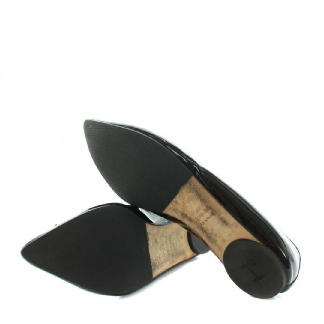 repetto(レペット)のRepetto バレエシューズ フラットシューズ ポインテッドトゥ 38.5 黒 レディースの靴/シューズ(バレエシューズ)の商品写真