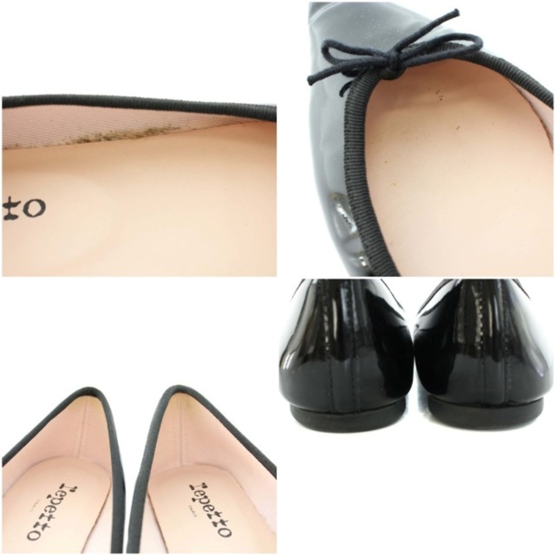 repetto(レペット)のRepetto バレエシューズ フラットシューズ ポインテッドトゥ 38.5 黒 レディースの靴/シューズ(バレエシューズ)の商品写真