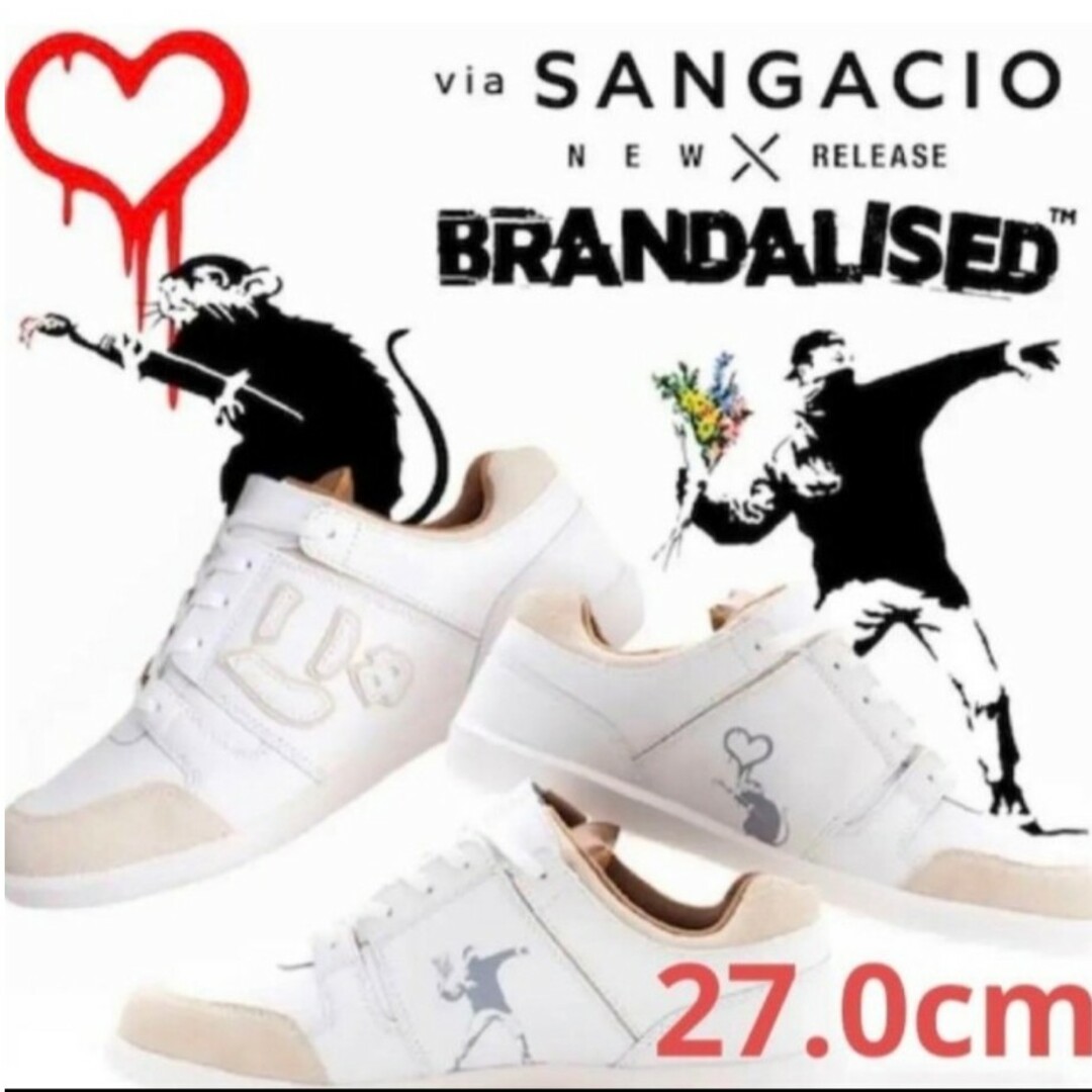 にゅーず via SANGACIO×BRANDALISED スニーカー