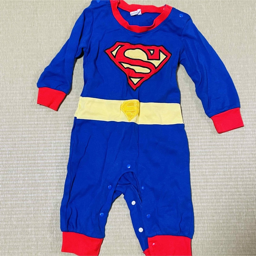 ★スーパーマン　ベビー90　ハロウィン衣装 エンタメ/ホビーのコスプレ(衣装)の商品写真