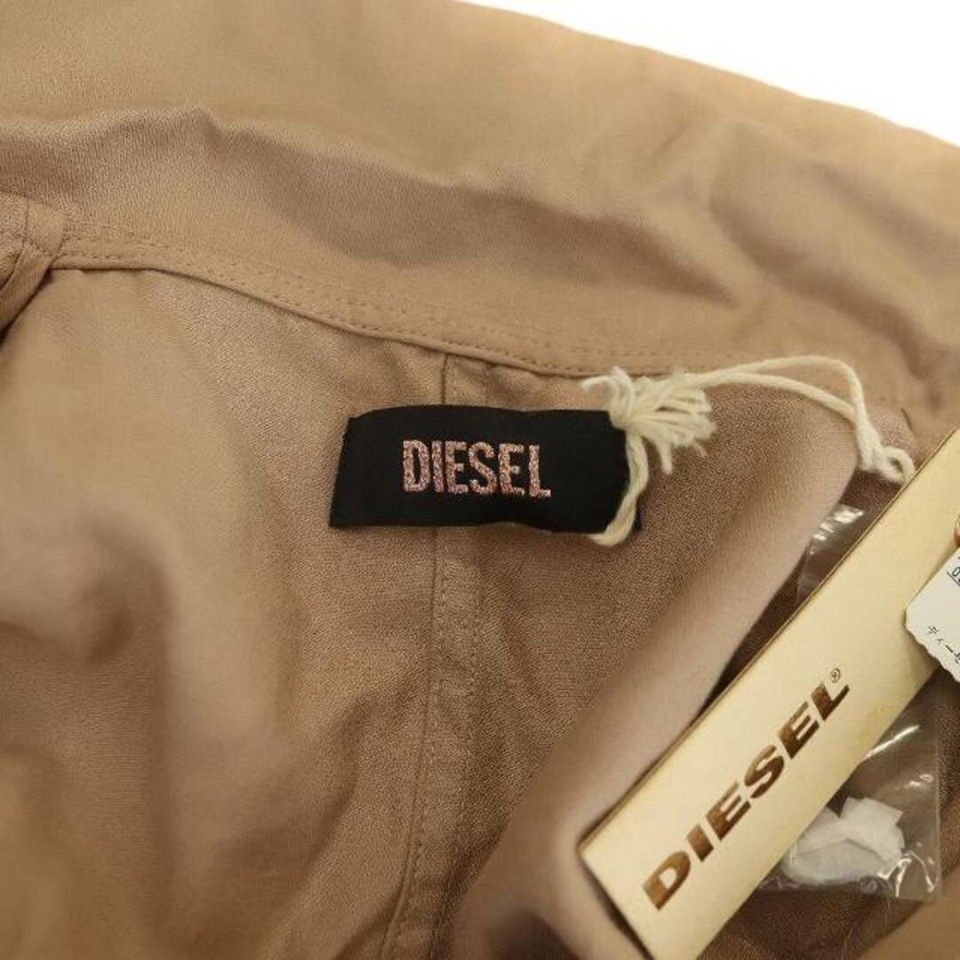 DIESEL(ディーゼル)のディーゼル フレアワンピース ひざ丈 ノースリーブ レース ドット S ベージュ レディースのワンピース(ひざ丈ワンピース)の商品写真