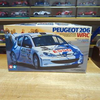 タミヤ1/24プジョー206WRC(プラモデル)