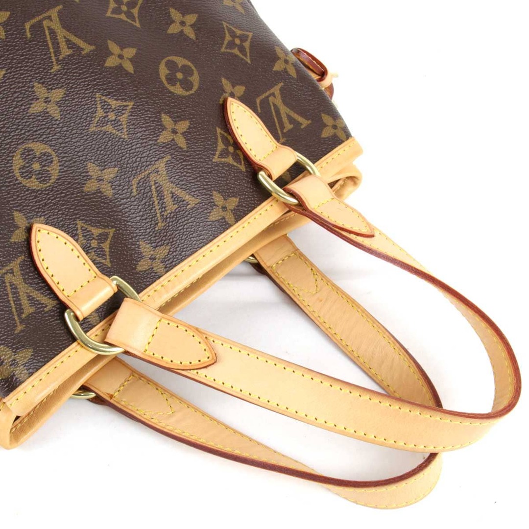 美品『USED』 LOUIS VUITTON ルイ・ヴィトン バティニョール M51156 ハンドバッグ モノグラムキャンバス モノグラム