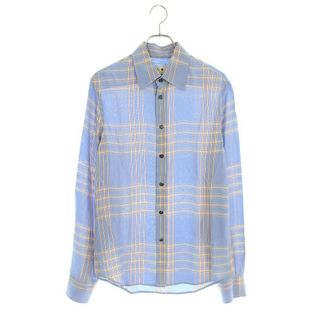 マルニ(Marni)のマルニ  19SS  CUMU0024A0 レーヨンチェック長袖シャツ メンズ 44(シャツ)