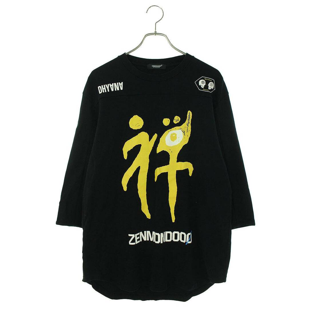 アンダーカバー UNDERCOVER プリント 長袖Ｔシャツ ブラック【サイズ2】【メンズ】