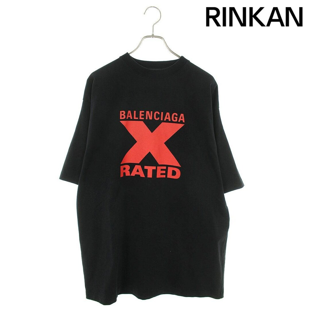 バレンシアガ  20SS  620969 TIVA7 X-RATEDプリントTシャツ メンズ XS