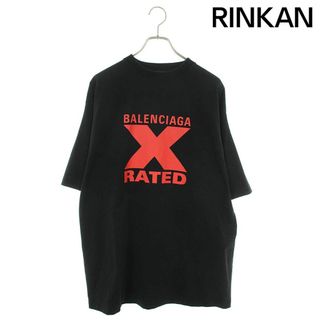 BALENCIAGA バレンシアガ オーバーサイズ Tシャツ ショートスリーブカットソー 651795 TAV04 ブラック