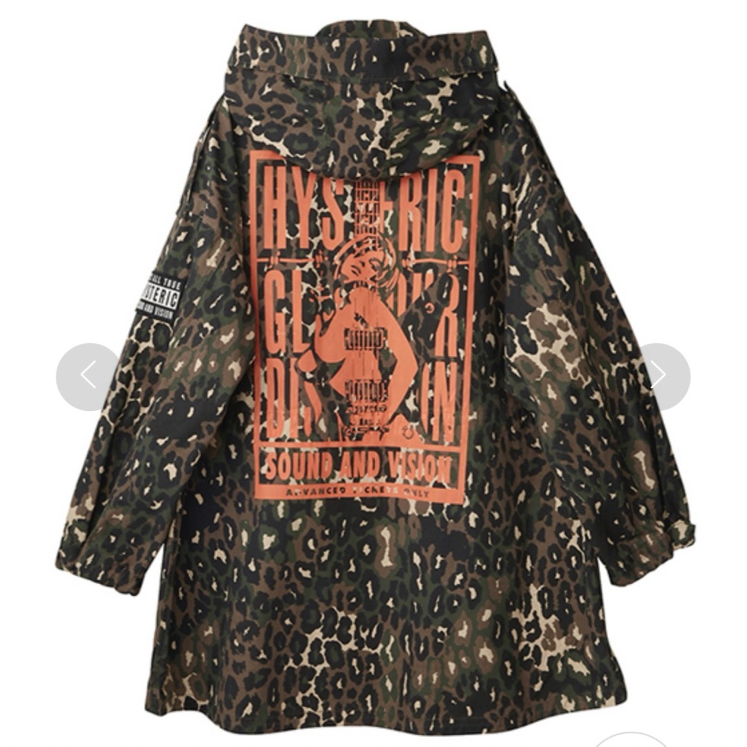 ヒョウ柄HYSTERIC GLAMOUR☆フーデッドジャケット