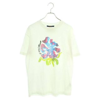 ルイヴィトン(LOUIS VUITTON)のルイヴィトン  RM221M I04 HMY10W フラワーペインティングTシャツ メンズ S(Tシャツ/カットソー(半袖/袖なし))