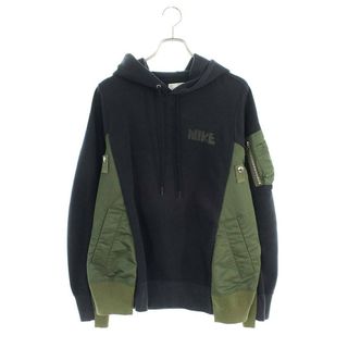 sacai  サカイ ハイブリッド パーカー  SCM044  212 ネイビー