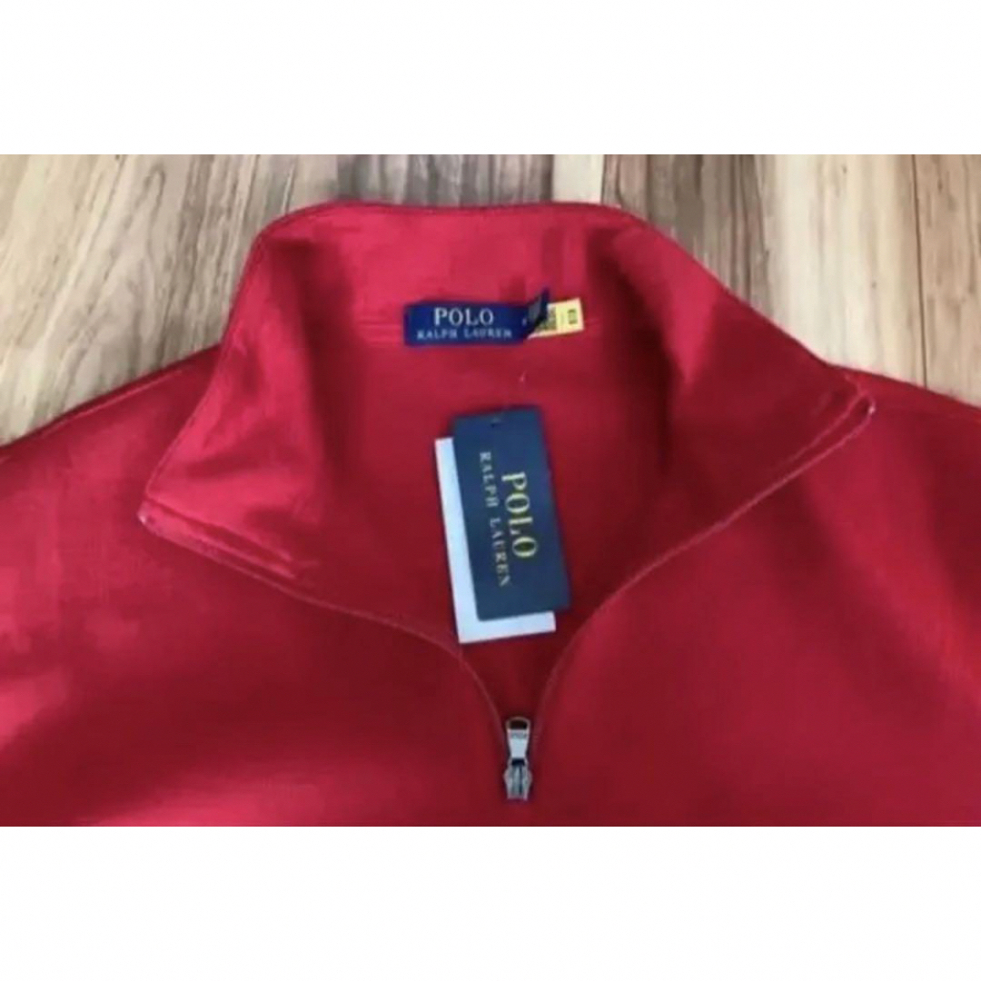 POLO RALPH LAUREN(ポロラルフローレン)のPOLO ラルフローレン　スウェット　ジャージ　米国購入　新品 メンズのトップス(スウェット)の商品写真