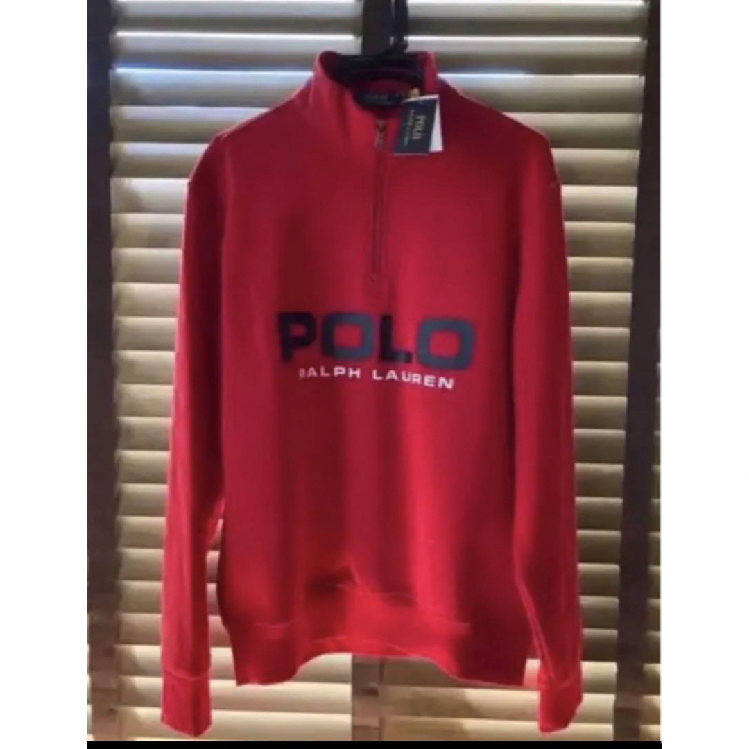 POLO RALPH LAUREN(ポロラルフローレン)のPOLO ラルフローレン　スウェット　ジャージ　米国購入　新品 メンズのトップス(スウェット)の商品写真