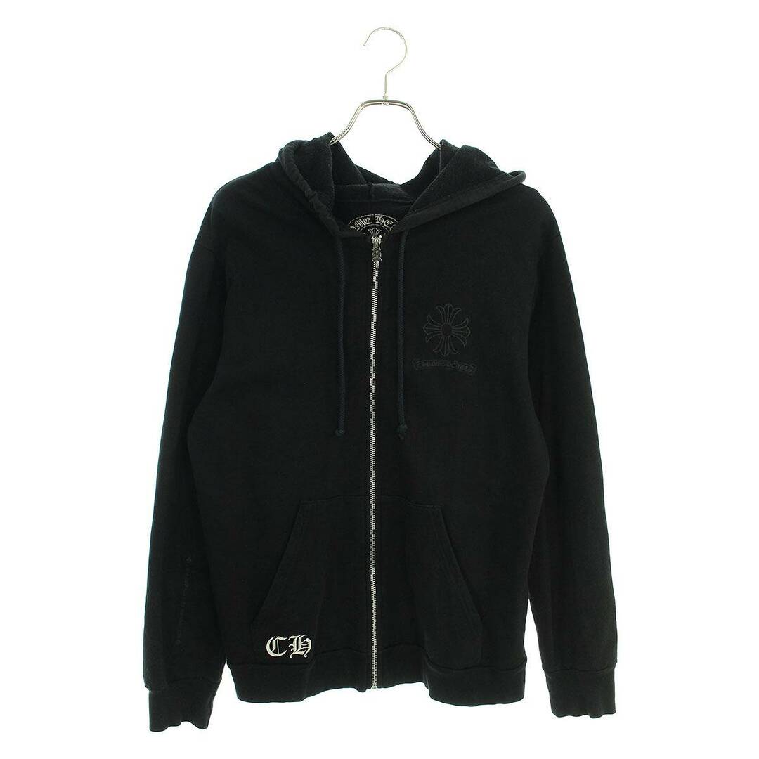 クロムハーツ  SWTSHRT HD ZIP CHプラスバックプリントジップアップパーカー メンズ L