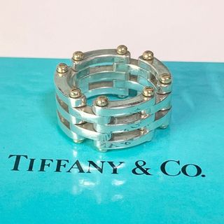 ティファニー(Tiffany & Co.)のTIFFANY&Co. ティファニー オールド ゲート リング 925×750(リング(指輪))