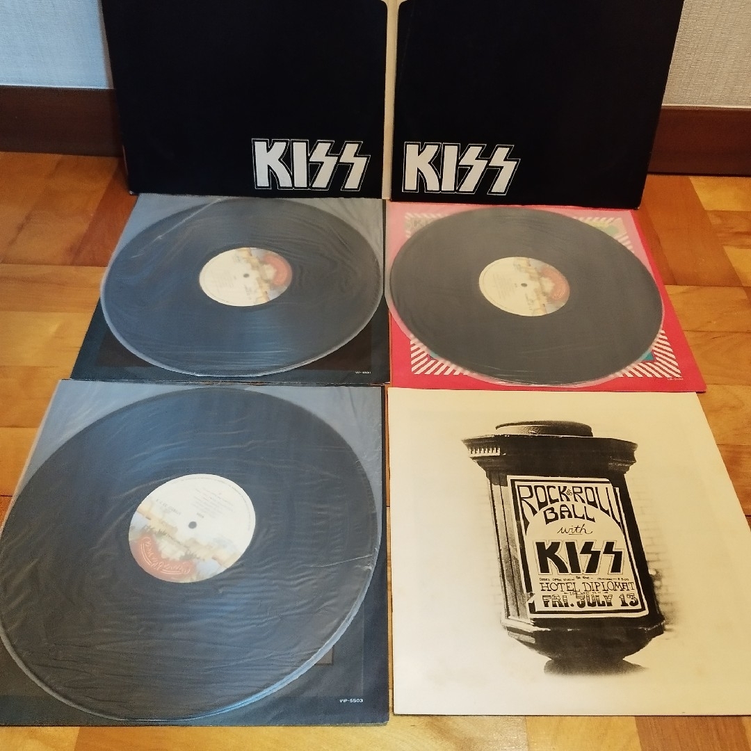 Kiss THE ORIGINALS　LP盤レコード　アルバム　3枚セット