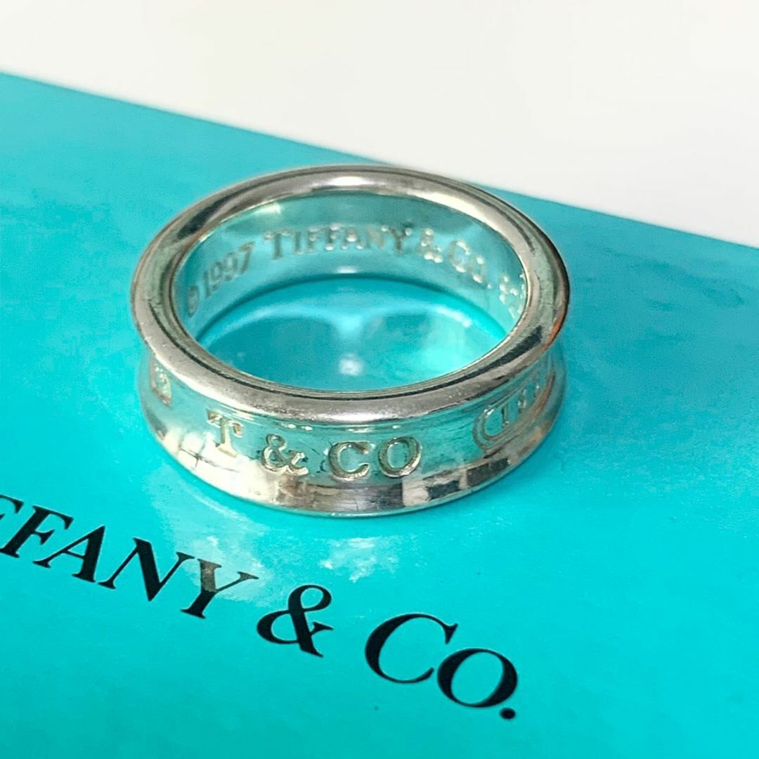 Tiffany\u0026Co ティファニー ナロー 1837 1997 リング シルバー