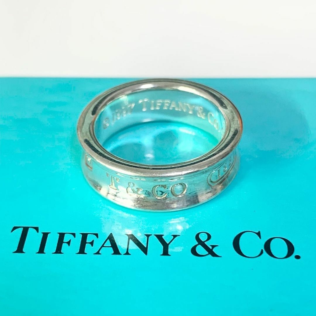 TIFFANY\u0026Co.  ティファニー シルバーリング ナローリング