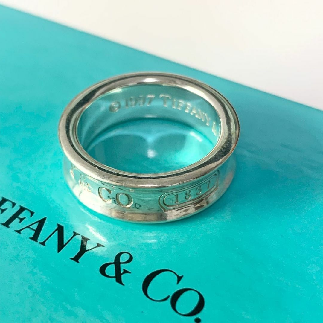 ✨極美品✨ Tiffany\u0026Co.  ナローワイド リング 7号