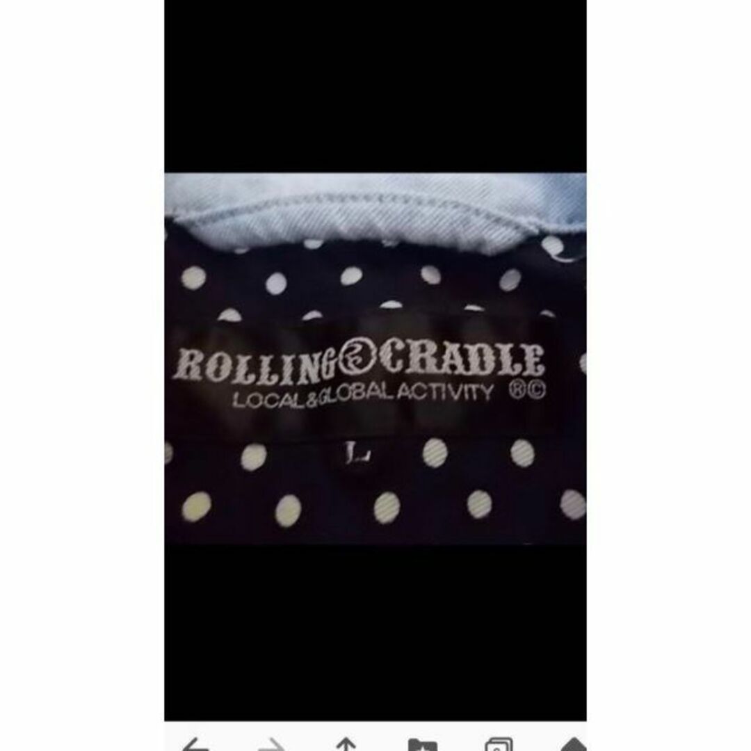 ロリクレ ローリングクレイドル rollingcradle シャツ L