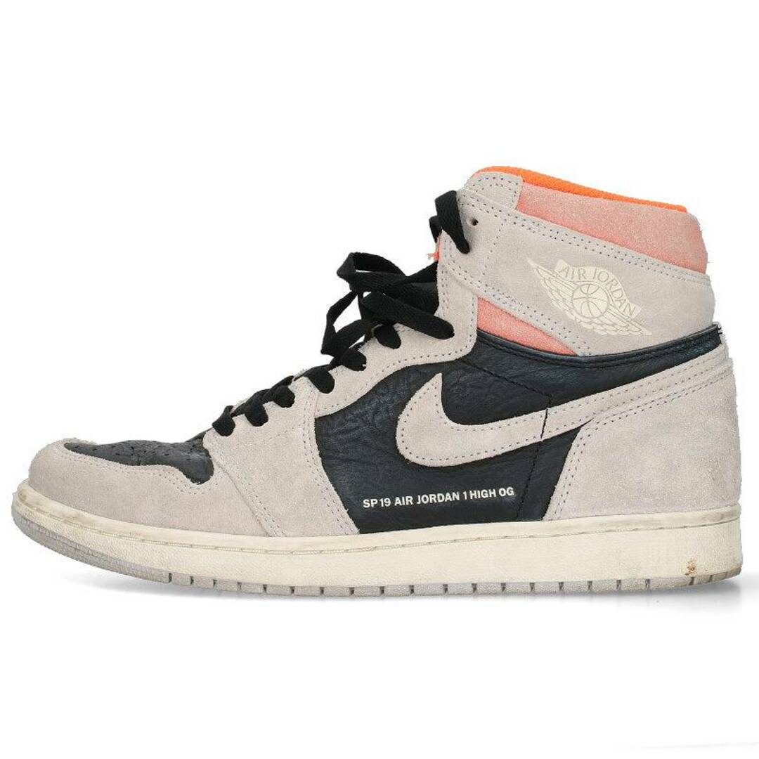 ナイキ  AIR JORDAN 1 RETRO HIGH OG NEUTRAL GREY 555088-018 エアジョーダン1ハイオージーニュートラルグレースニーカー メンズ 28.5cm靴/シューズ